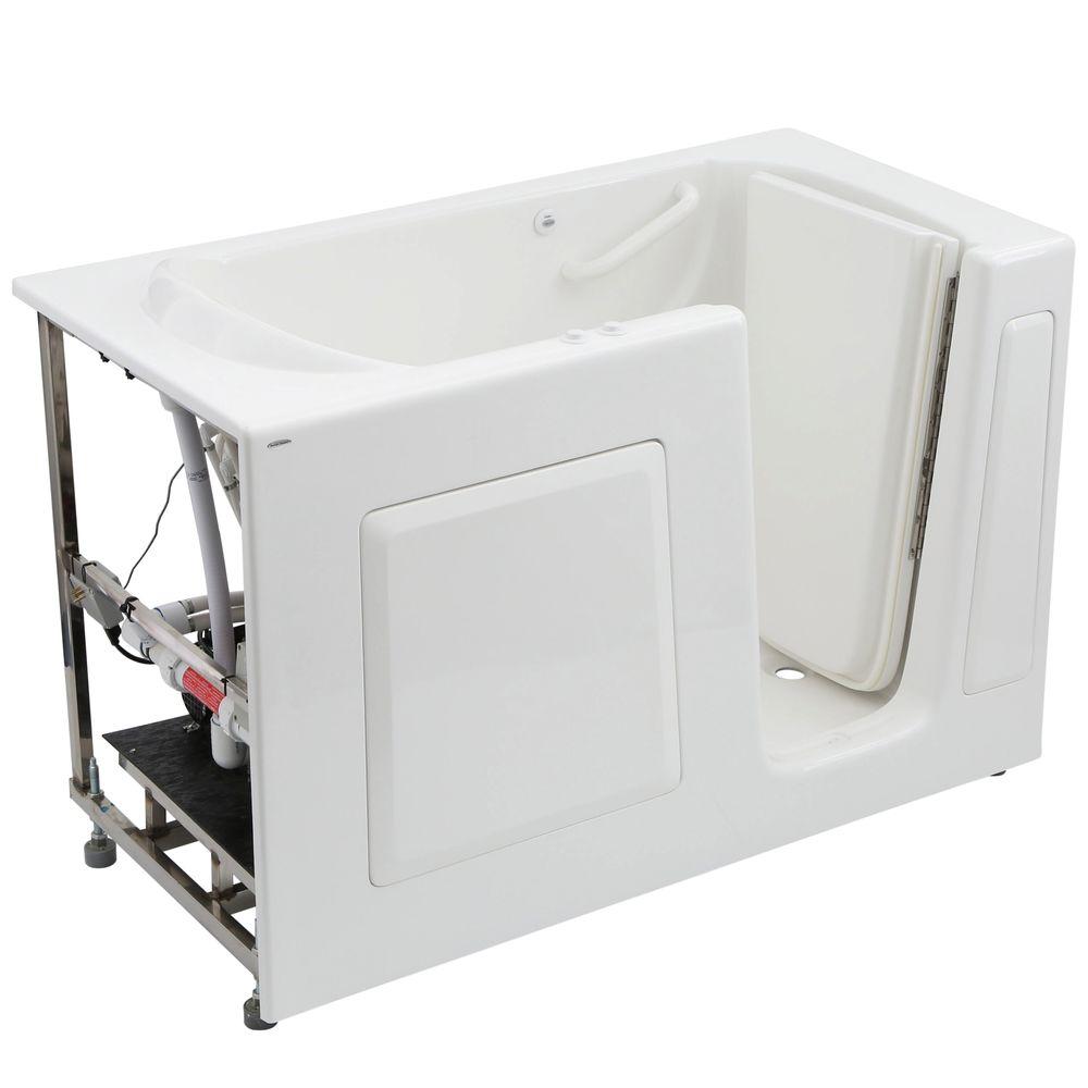 American Standard Gelcoat Standard Series 60 In X 30 In Right Hand   White American Standard Walk In Bathtubs 3060 104 Crw 64 1000 