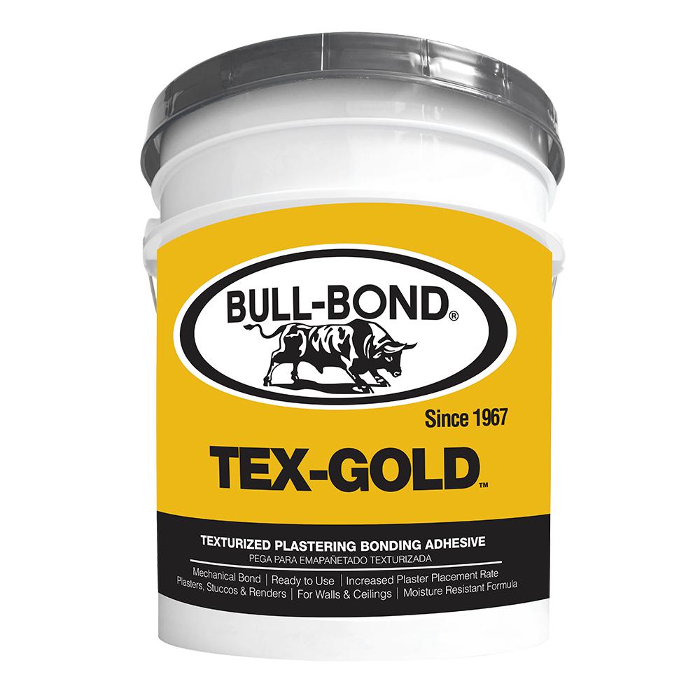 Bull-Bond 5 Gal. Tex-Gold Bonding Agent-BA1PTG - The Home Depot