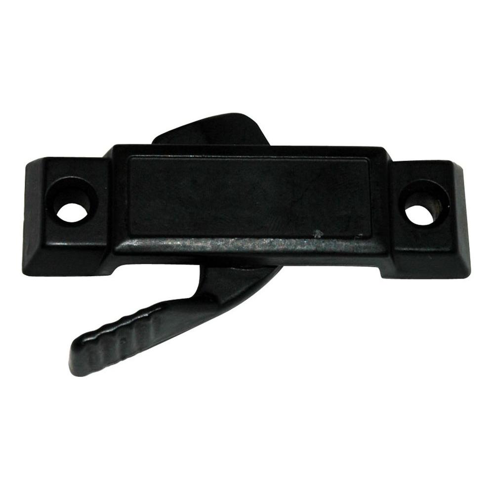 Barton Kramer Black Single-Hung Lock And Window Latch-355B - The Home Depot