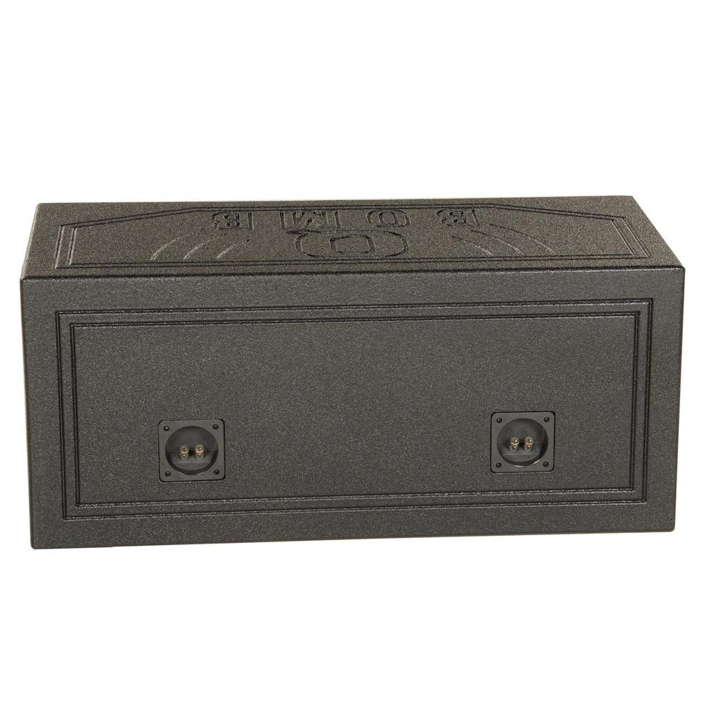 Unbranded Dual 12 In Vented Port Subwoofer Sub Box With Bedliner Spray 2 Pack X Q12v The Home Depot - Home Depot Garden Bed Liner Unbranded Dual 12 In Vented Port Subwoofer Sub Box With Bedliner Spray 2 Pack X Q12v The Home Depot - Home Depot Garden Bed Liner