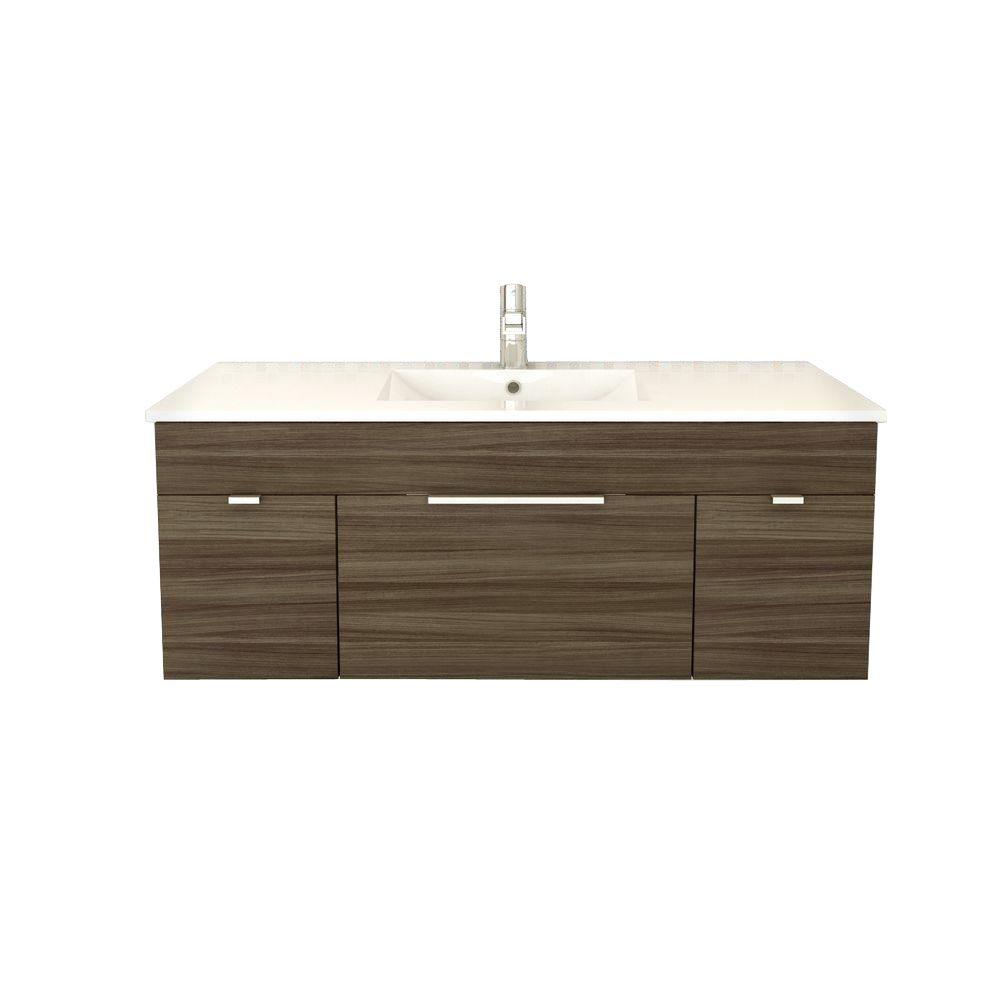 Cutler Kitchen And Bath Textures Collection 48 In W Vanity Cutler Kitchen And Bath Textures Collection 48 In W Vanity Driftwood With Acrylic Sink