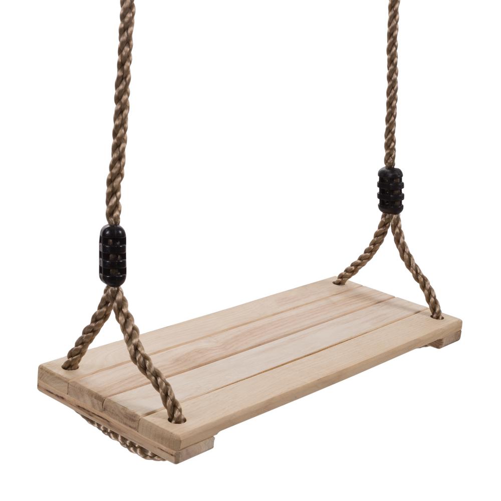 wooden childrens swing