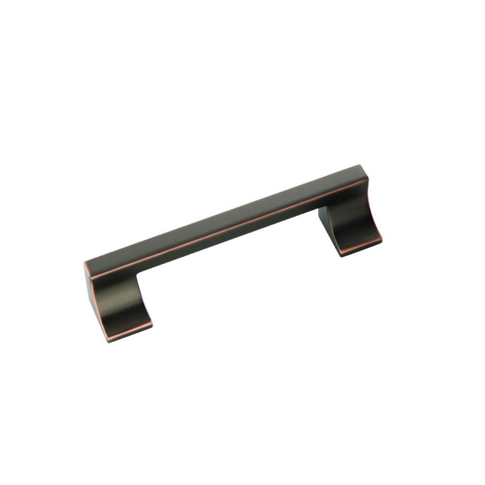 Richelieu Hardware Contemporary 5 1 32 In 128 Mm Brushed Oil Rubbed   Hickory Hardware Drawer Pulls P3333 Obh 64 1000 