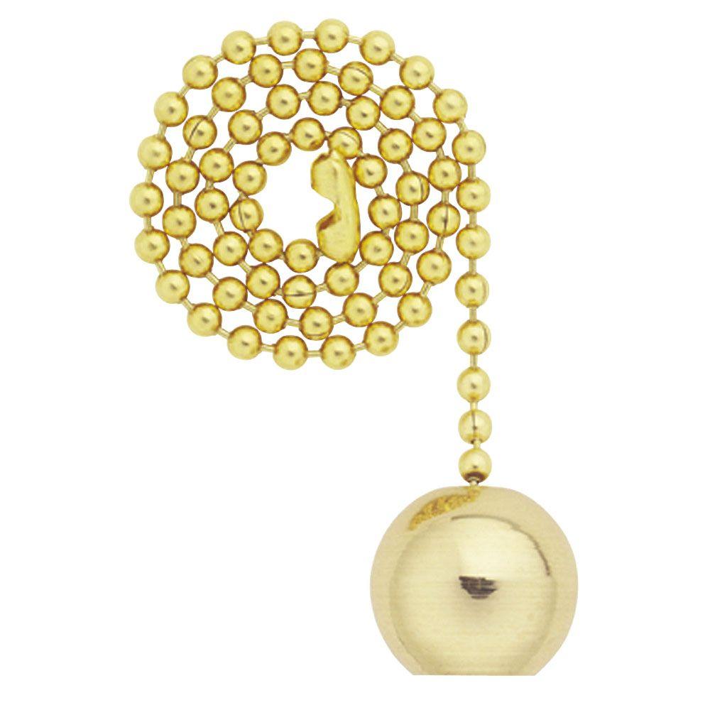 Westinghouse Solid Brass Ball Pull Chain7700400 The Home Depot
