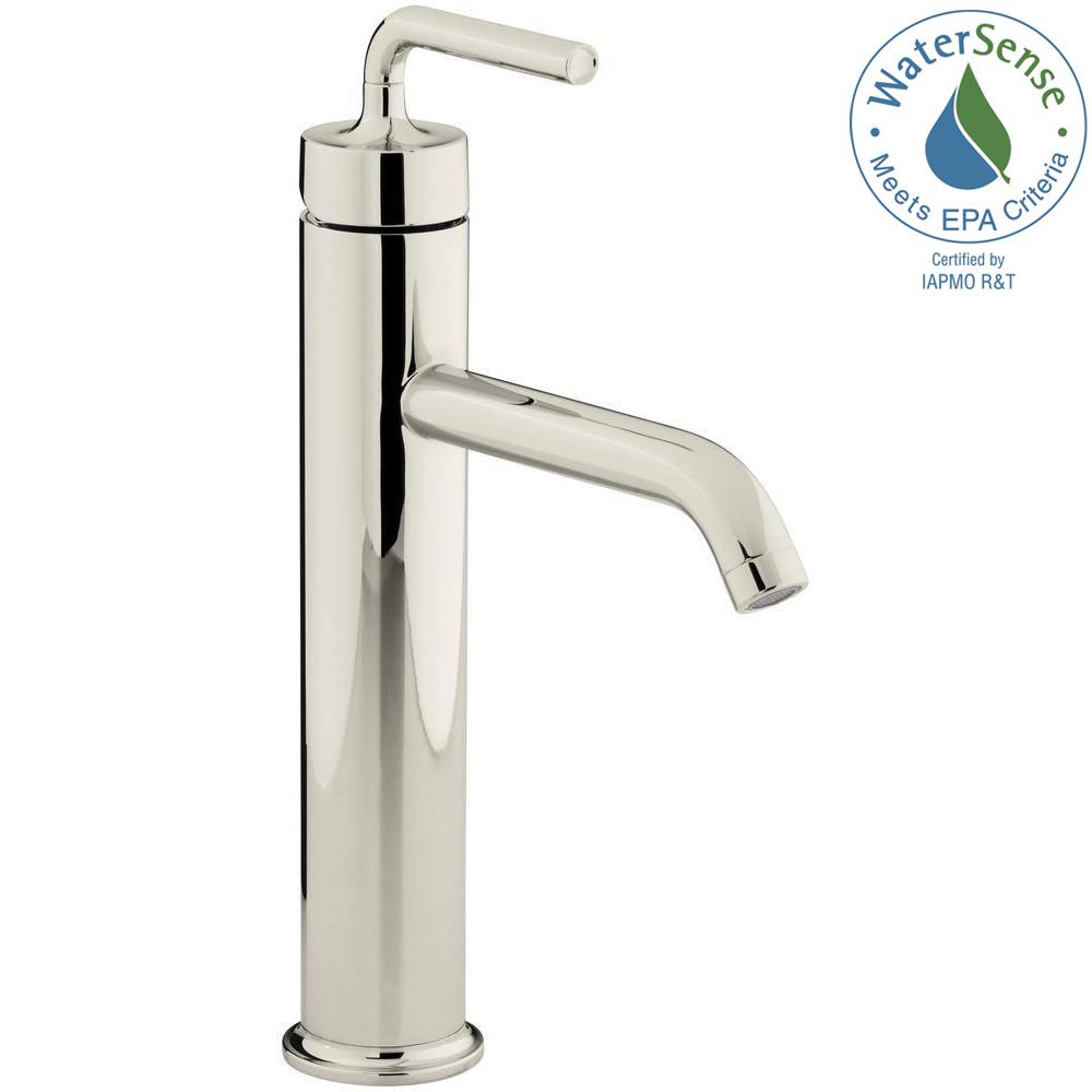 Kohler Purist Single Hole Single Handle Vessel Bathroom Faucet In