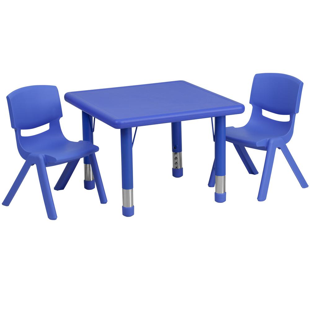 blue kids table