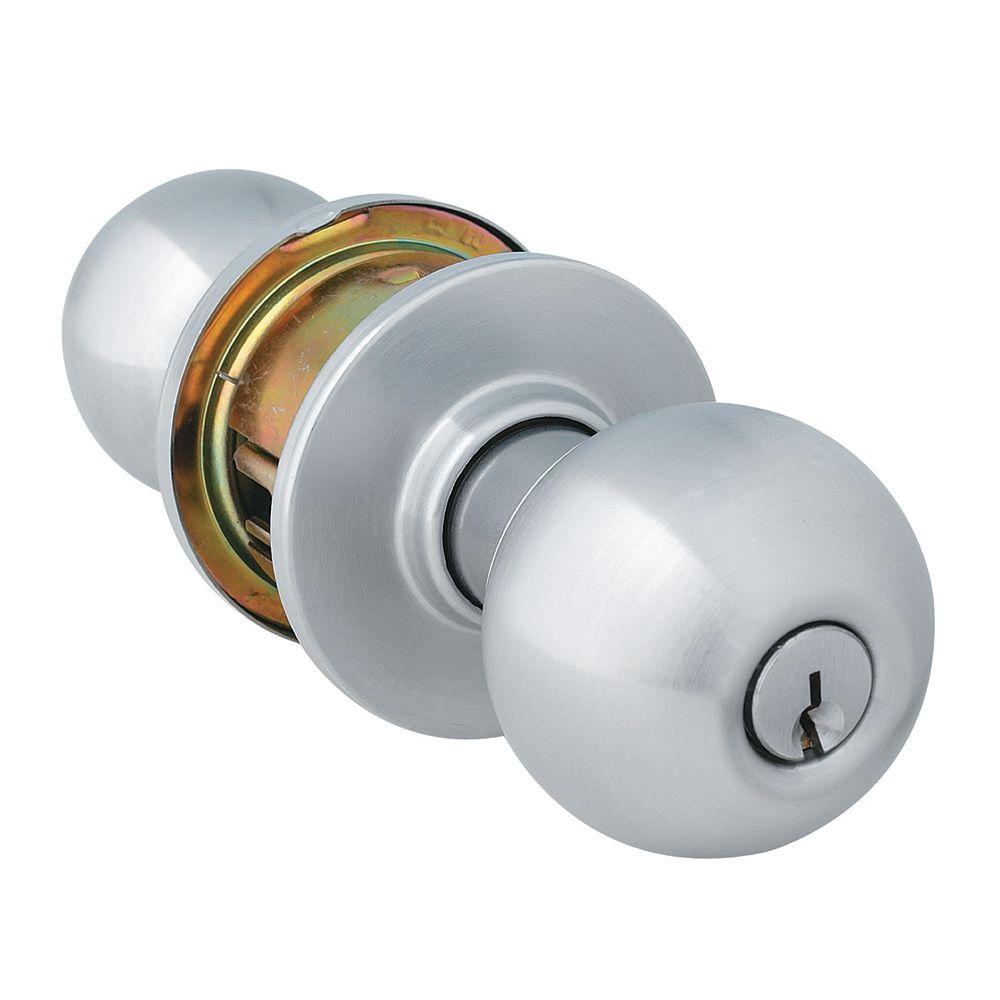 Lif Industries Inc Commercial Steel Ball Storeroom Lockset Door