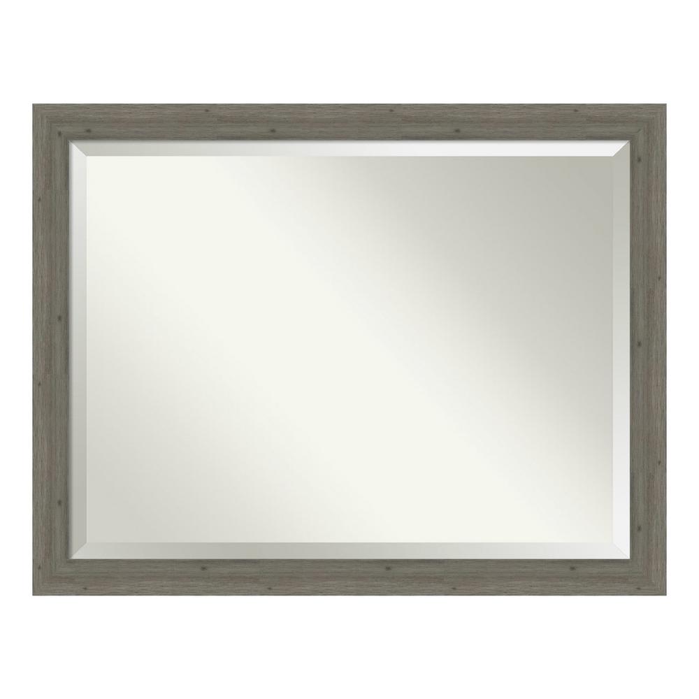 Amanti Art Fencepost Narrow Grey Bathroom Vanity Mirror was $400.0 now $234.8 (41.0% off)