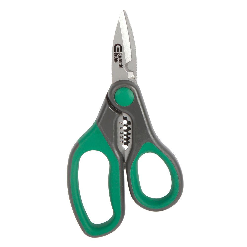 Commercial Electric 6 in. Electricians Scissors