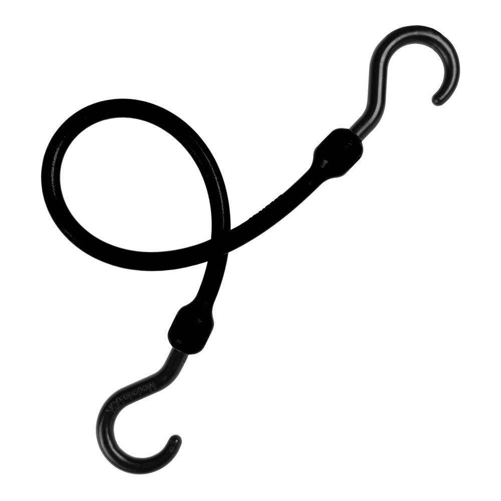 Keeper 06118 Ultra 48 Black//Yellow Flat Bungee Cord