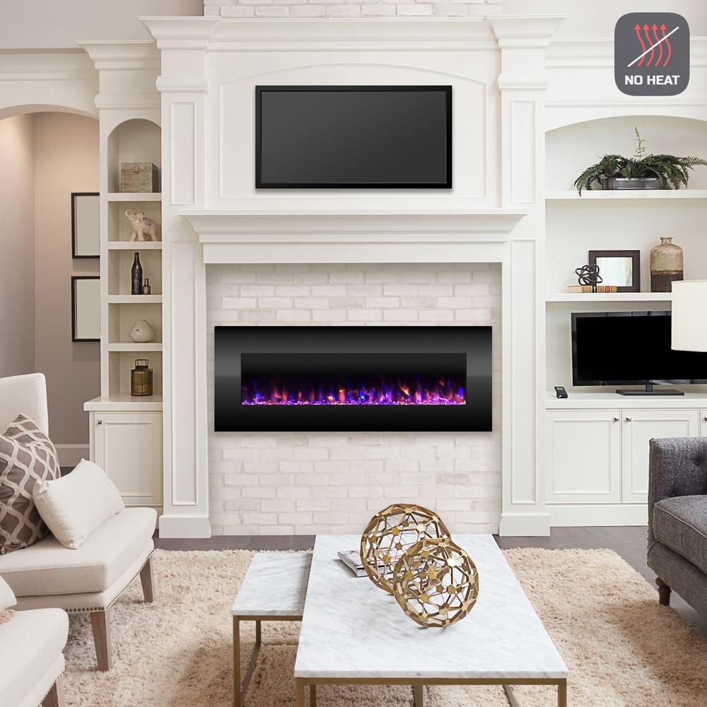 Northwest 54 In No Heat Led Fire And Ice Electric Fireplace With Remote Black M022006 The Home Depot - Why Is My Electric Fireplace Not Heating Northwest 54 In No Heat Led Fire And Ice Electric Fireplace With Remote Black M022006 The Home Depot - Why Is My Electric Fireplace Not Heating