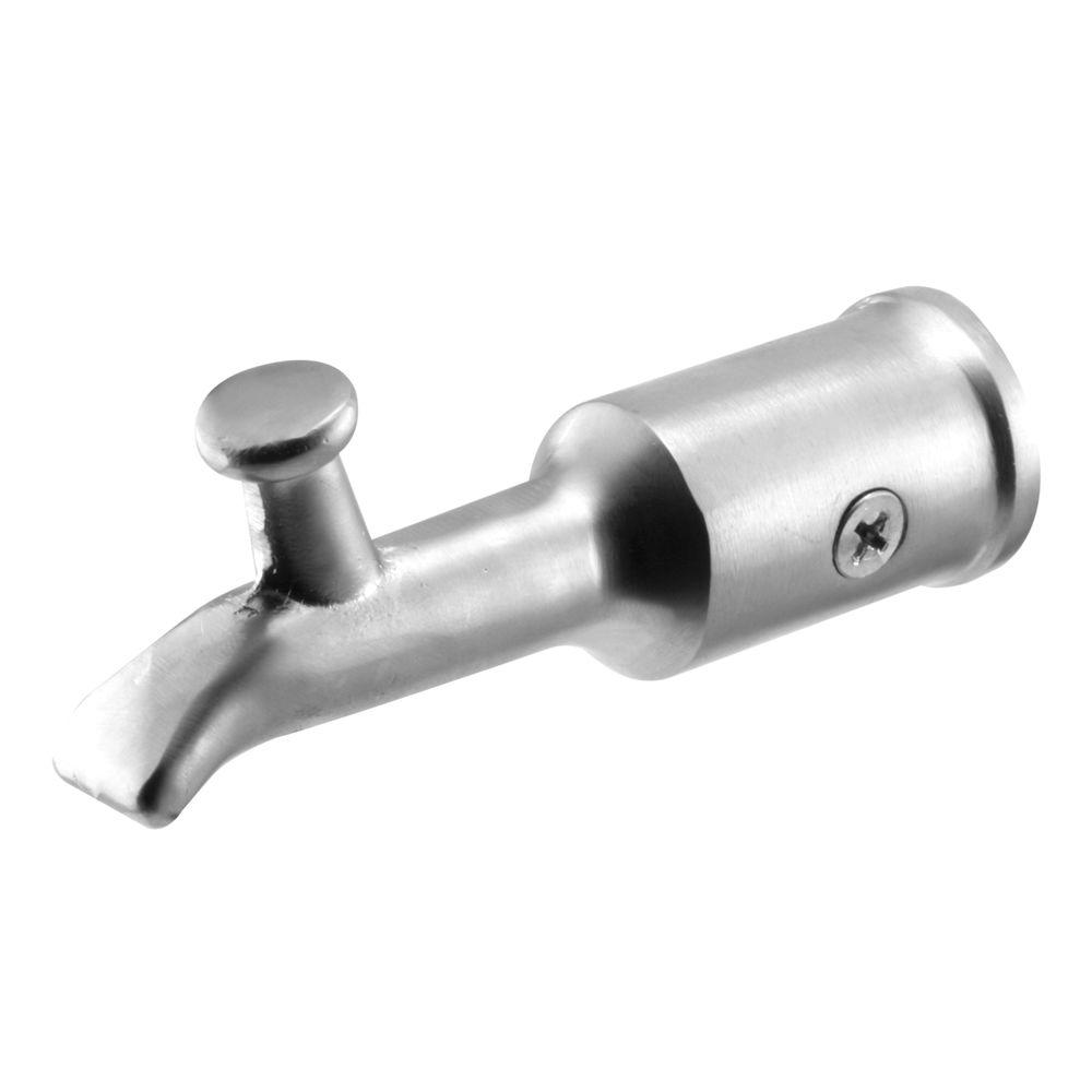 PrimeLine Transom Window Latch Hook, 3/4 in. Pole, White BronzeH 3662