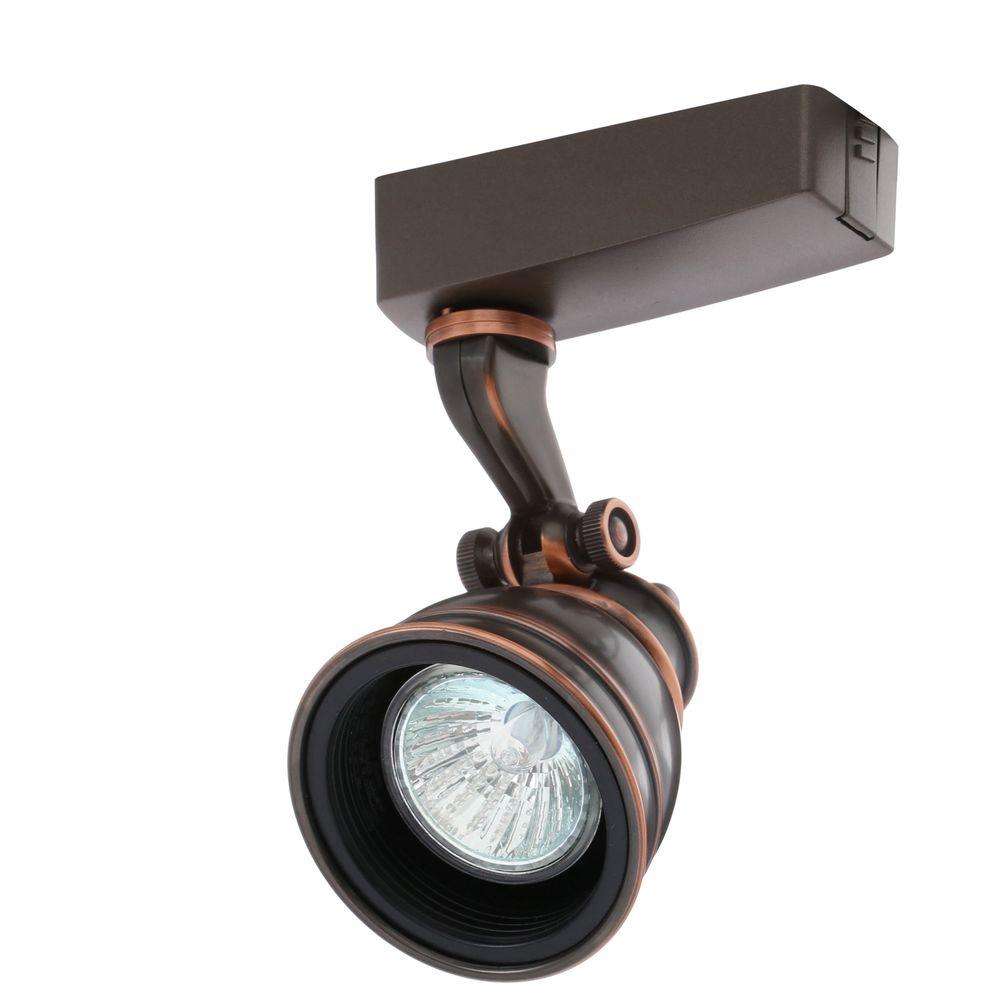 Juno 50Watt Flare Bronze Track LightingR551 BZ The Home Depot