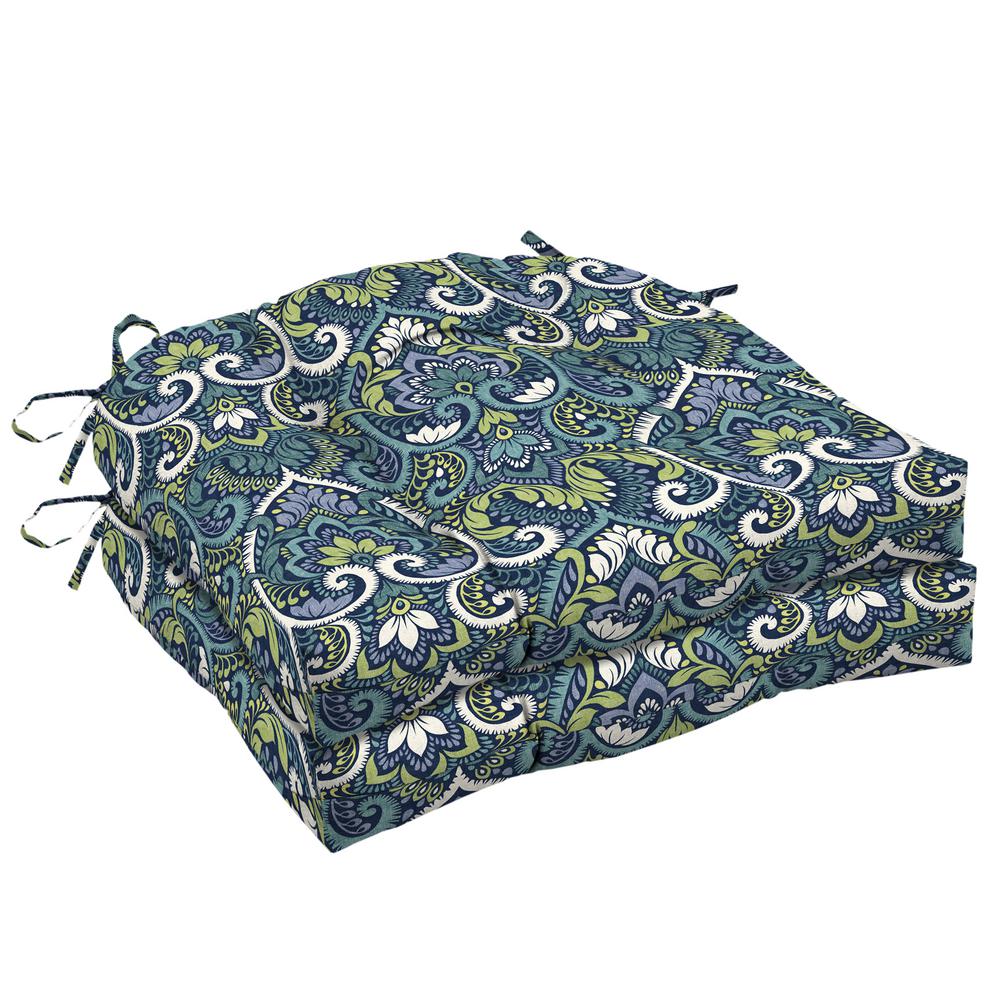 ARDEN SELECTIONS 20 in. x 18 in. Sapphire Aurora Damask Rectangle ...