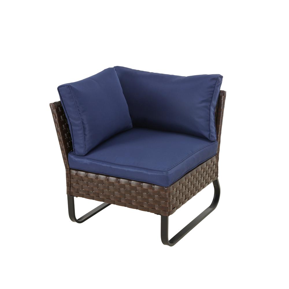 Patio Festival U Leg 6 Piece Wicker Conversation Set With Blue Cushions Pf20201 705 706 707 708x2 The Home Depot - Lampert Rattan Wicker Patio Chair With Cushions Patio Festival U Leg 6 Piece Wicker Conversation Set With Blue Cushions Pf20201 705 706 707 708x2 The Home Depot - Lampert Rattan Wicker Patio Chair With Cushions