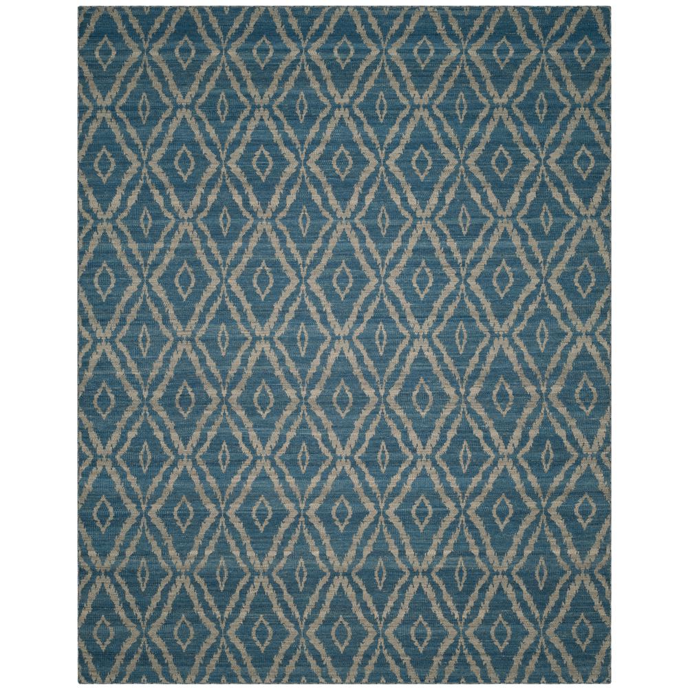 Safavieh Kilim Blue Gray 8 Ft X 10 Area Rug Klm215a The Kilim Blue Gray 8 Ft X 10 Area Rug