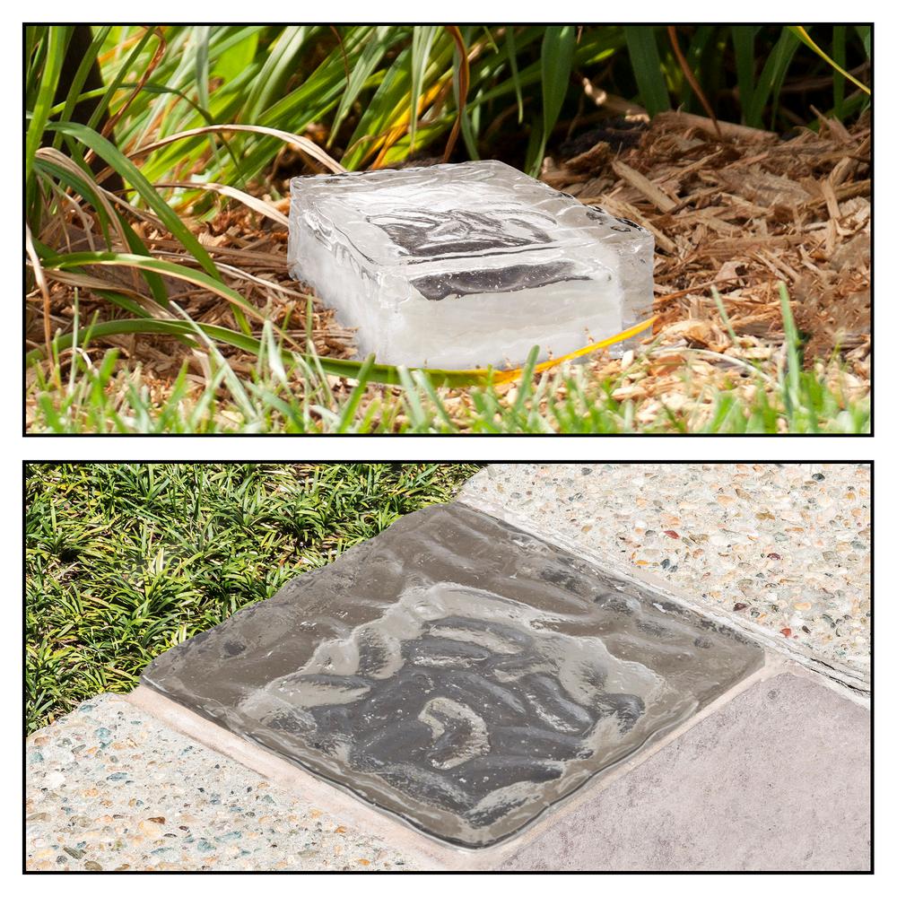 Pure Garden Clear Outdoor Integrated Led Landscape Path Solar Integrated Led Landscape Path Solar