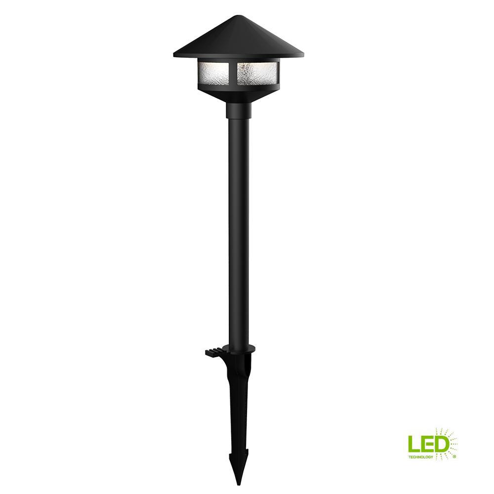 Hampton Bay Low Voltage Bronze Outdoor Integrated Led Landscape Path Light Dl10111azy The Home 2769