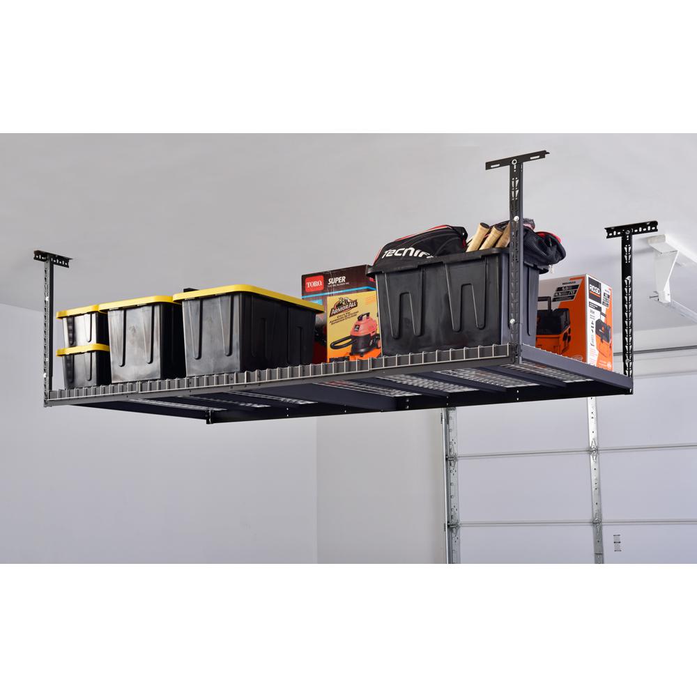 Adjustable Ceiling Overhead Storage Garage System Hanging Rack