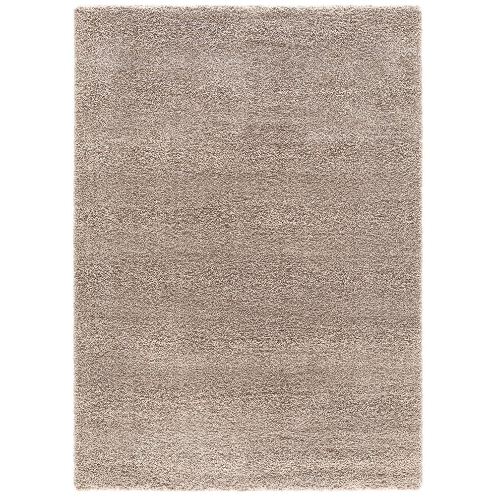 Concord Global Trading Plush Solid Beige 3 Ft X 5 Area Rug Concord Global Trading Plush Solid Beige 3 Ft X 5 Area Rug