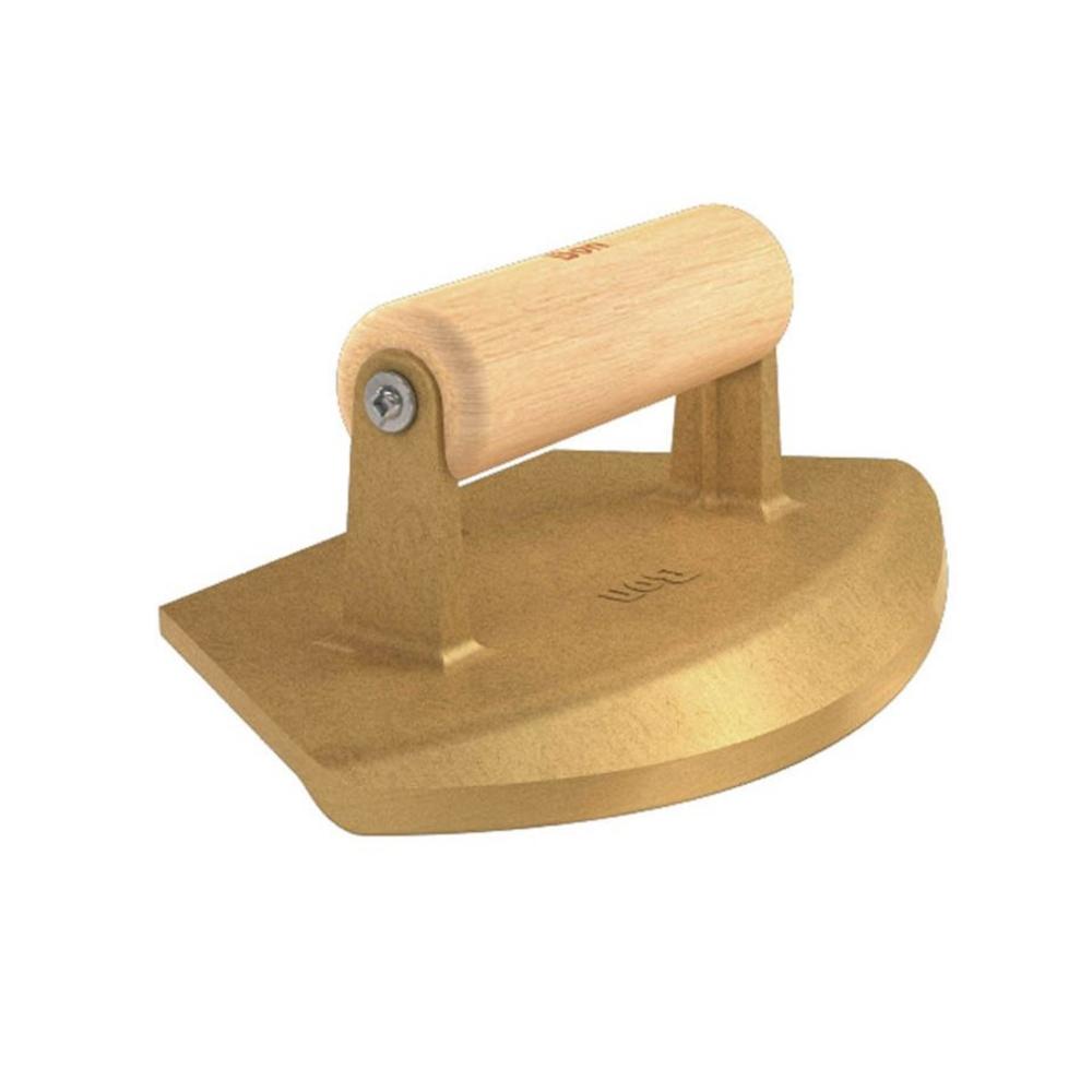 BON TOOL USA Corner Trowel Wooden Handle Stainless Steel 90°