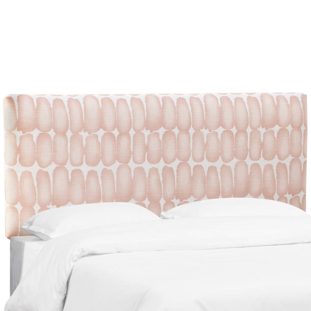 Skyline Furniture Shibori Dot Blush California King Upholstered Skyline Furniture Shibori Dot Blush California King Upholstered Headboard