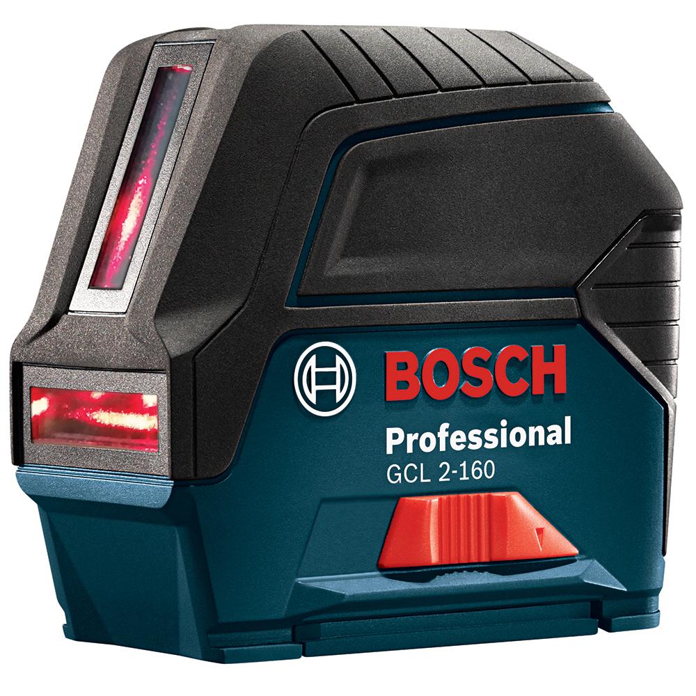 Bosch 65 Ft Self Leveling Cross Line Laser Level With Plumb
