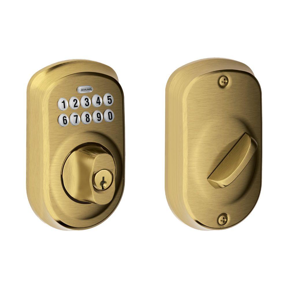 keypad deadbolt lock