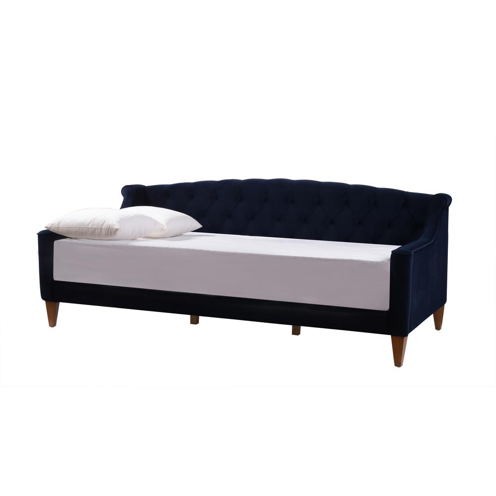 Jennifer Taylor Lucy Dark Navy Blue Sofa Bed 65000 872 The Home Lucy Dark Navy Blue Sofa Bed