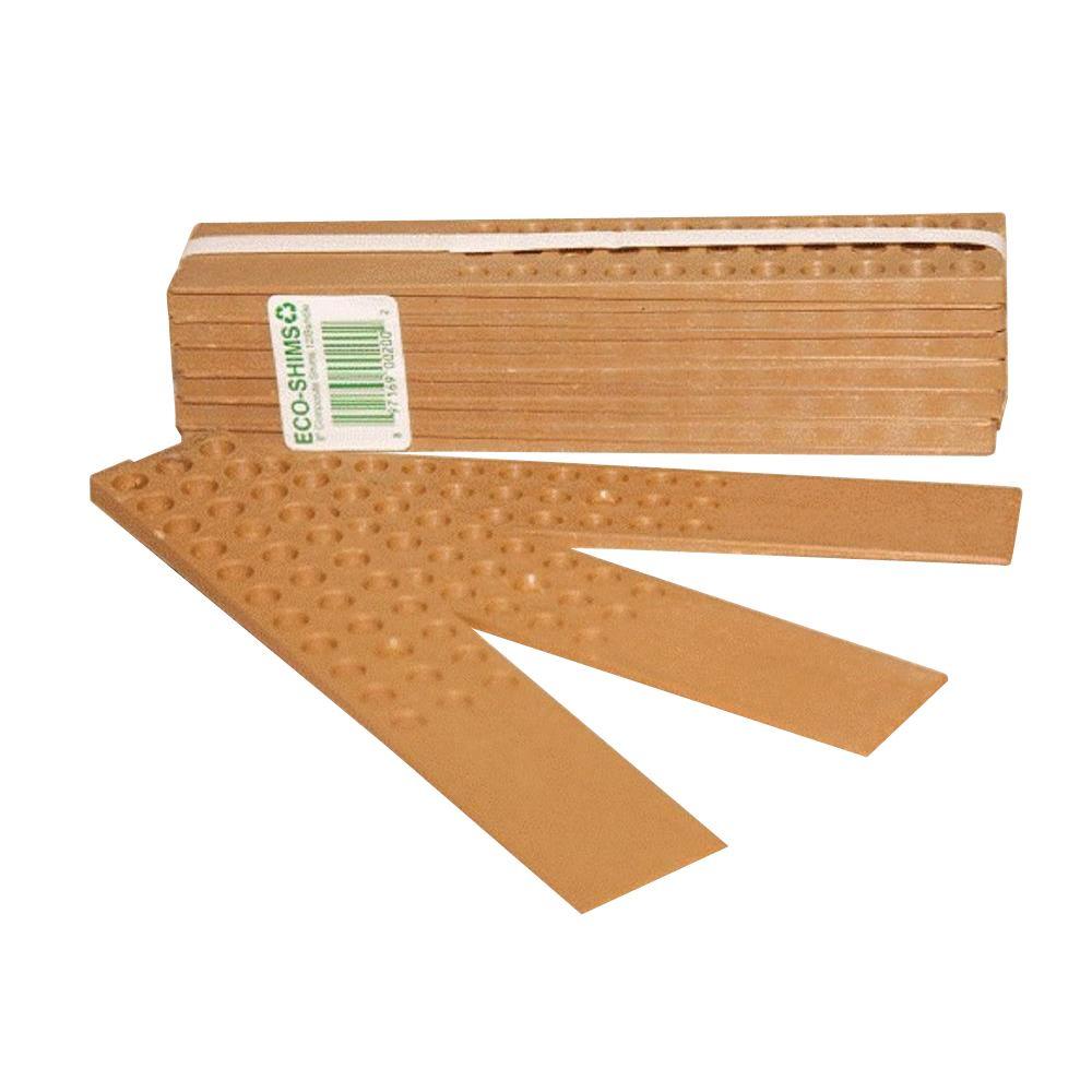8 in. Wood Composite Eco Shim (12-Bundle)-SHIMC8 - The ...