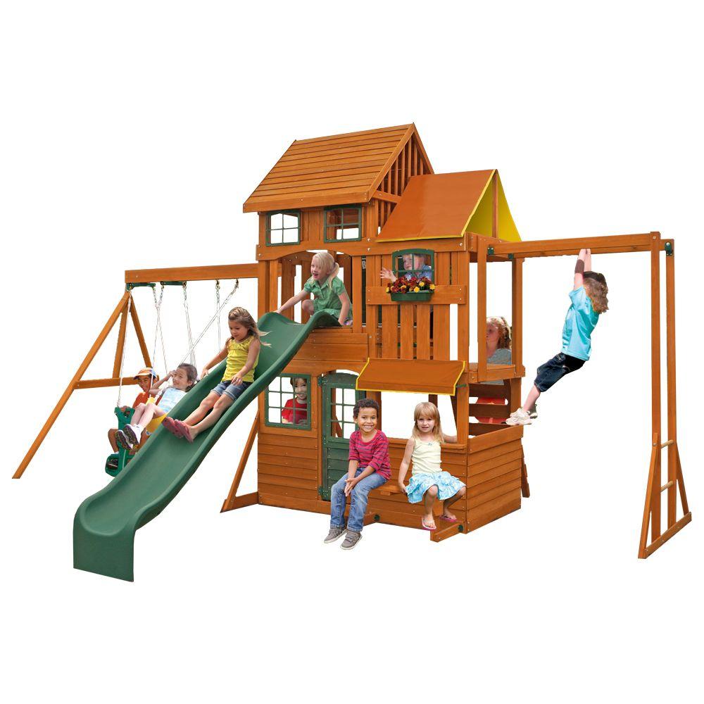 Kidkraft Barrington Playset F23315 The Home Depot Kidkraft Barrington Playset