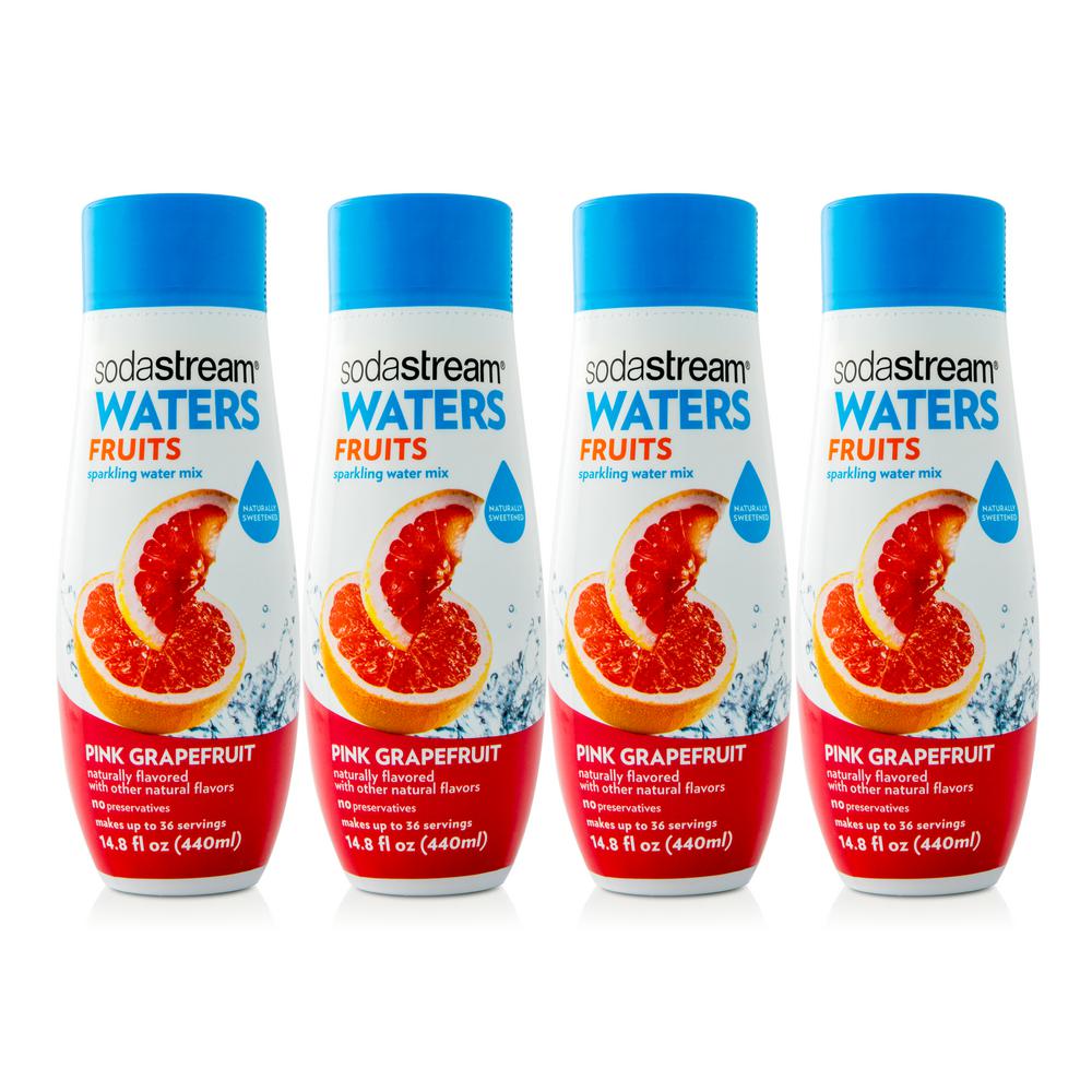 SodaStream 440 ml Pink Grapefruit Zero Calorie Drink Mix (Case of 4