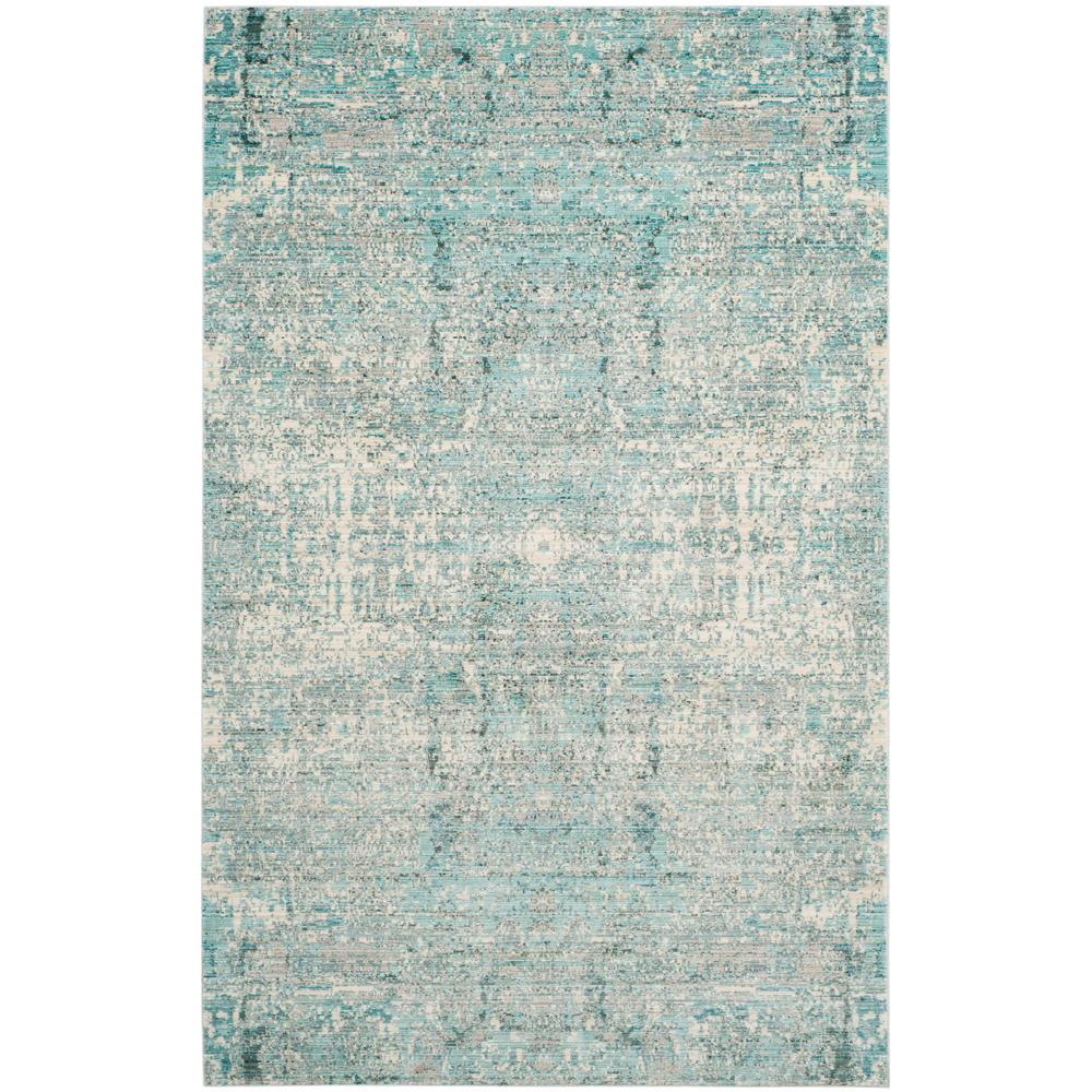 Safavieh Mystique Teal/Multi 6 ft. x 9 ft. Area RugMYS971A6 The