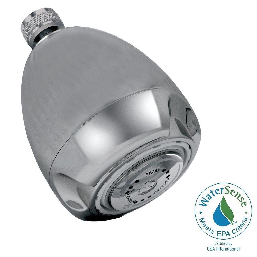 Niagara Conservation 3Spray 3 in. Niagara Earth Fixed Mount Showerhead
