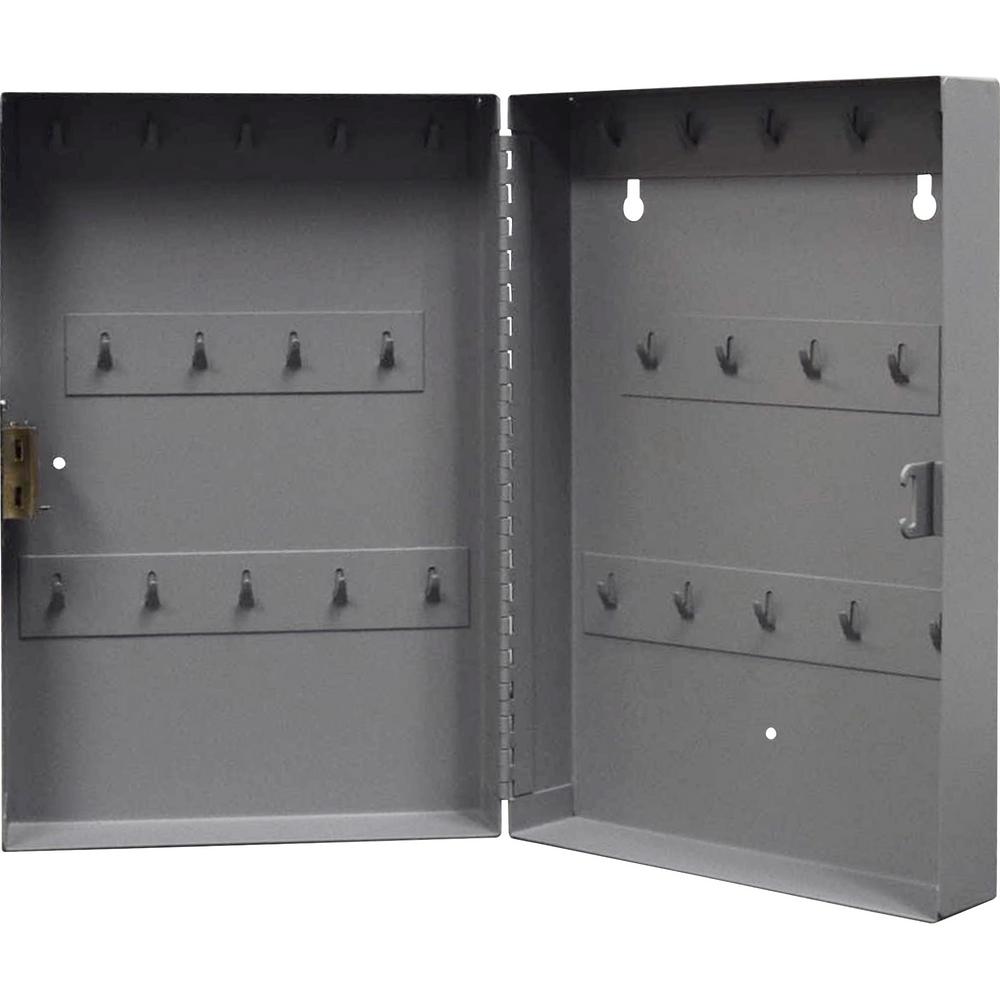 Sparco 0 21 Cu Ft All Steel Hook Design Key Cabinet In Gray