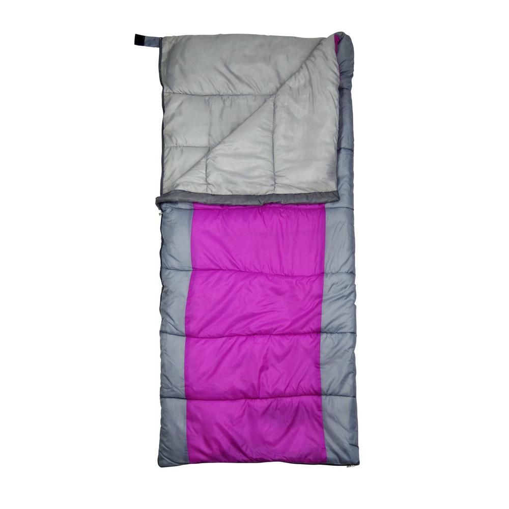 Gigatent Slumber Land Junior Sleeping Bag Lightweight In Portable Pink