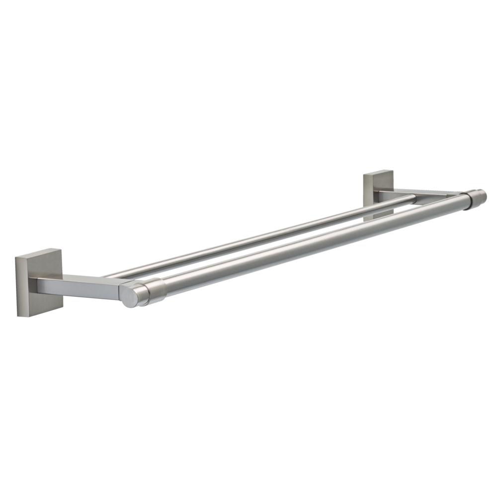 Franklin Brass Maxted 24 in. Double Towel Bar in Brushed NickelMAX25