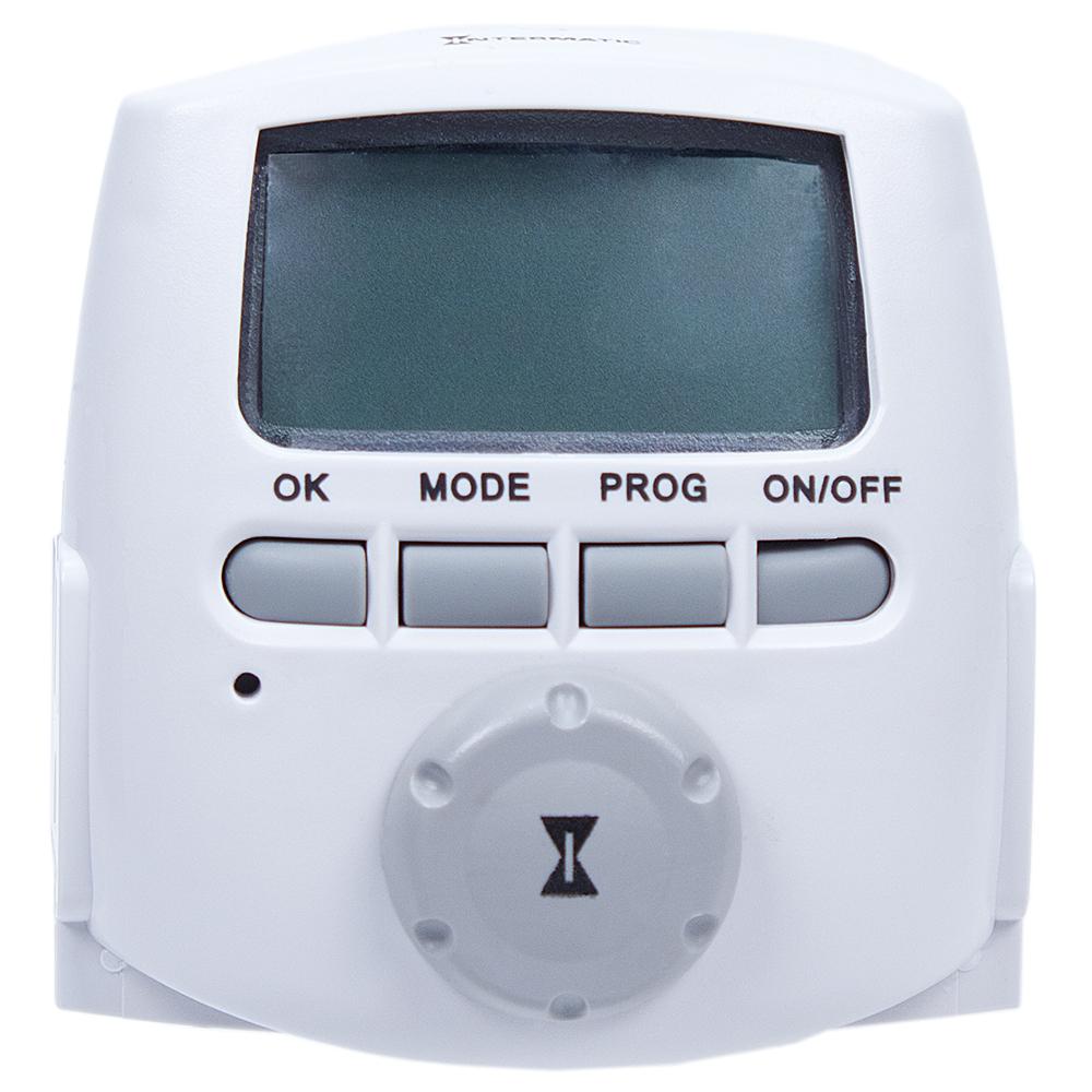 Astronomical Timers Wiring Devices Light Controls The Home Depot 15 Amp Heavy Duty Plug In Digital Timer