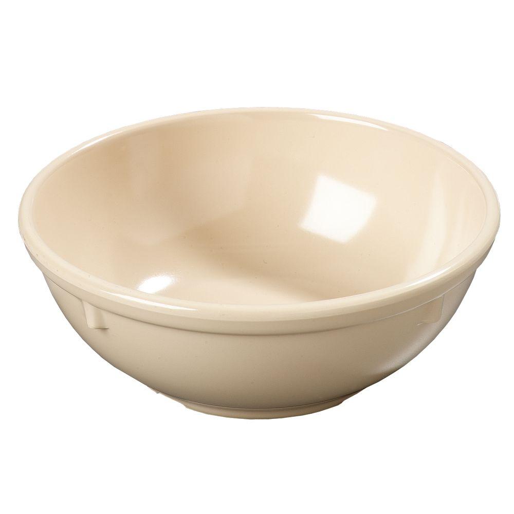 Carlisle 16 oz. Melamine Nappy Bowl in White (Case of 48)4352025 The