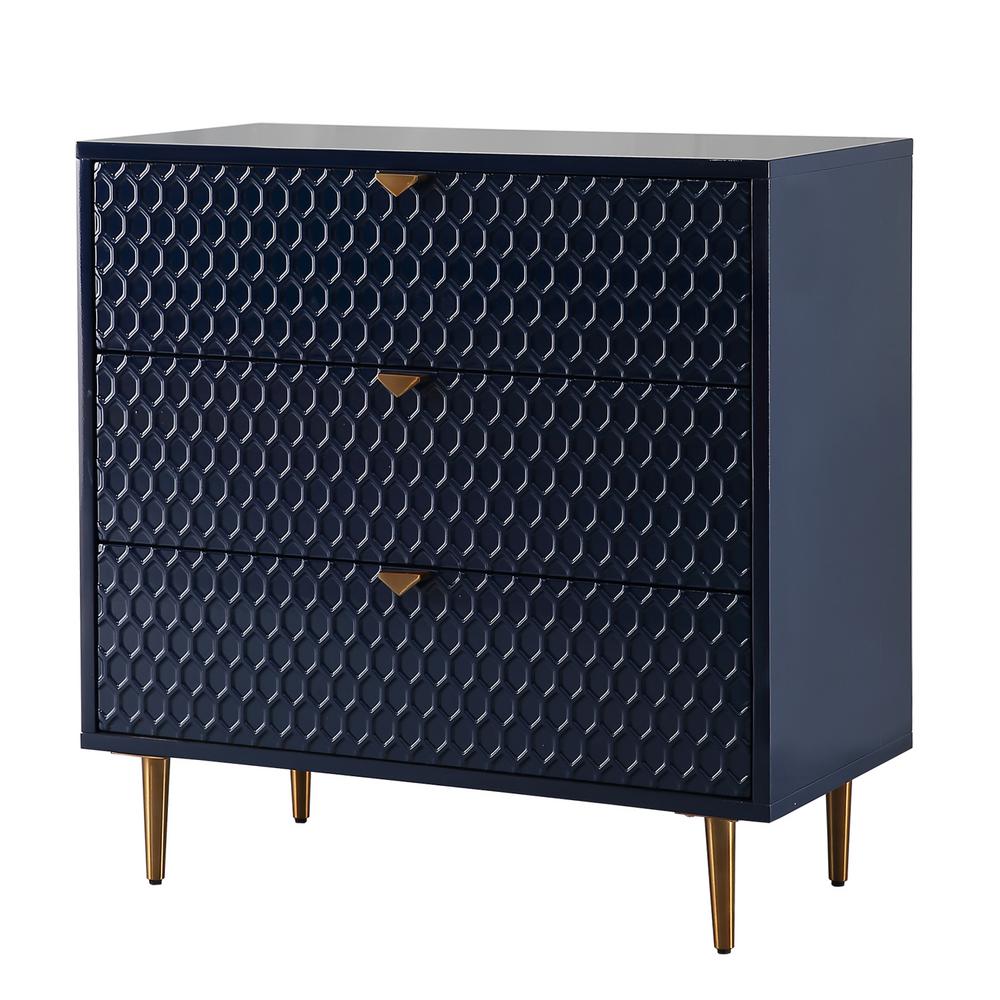 Blue Nightstands Bedroom Furniture The Home Depot