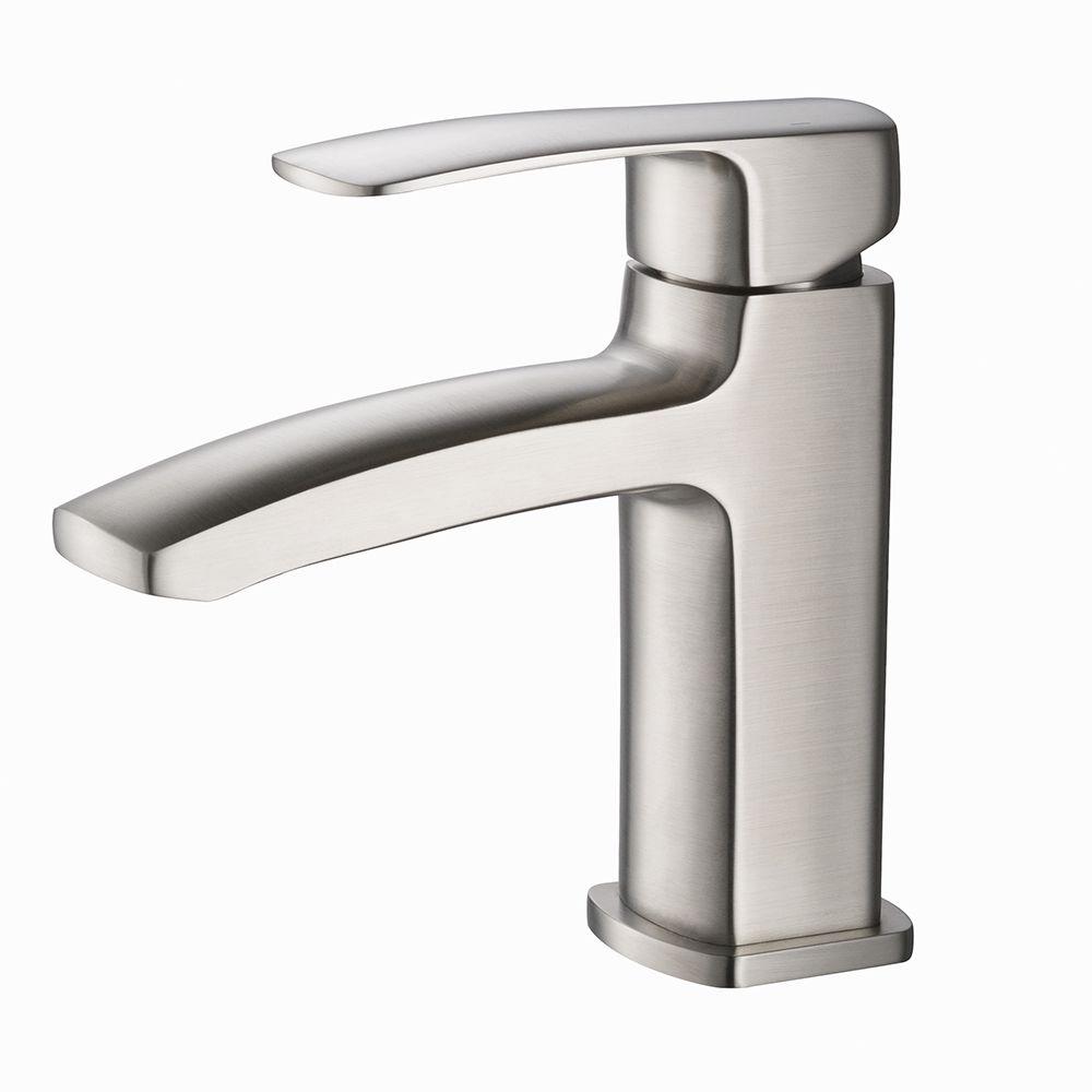 Fresca Fiora Single Hole Single Handle Low Arc Bathroom Faucet In