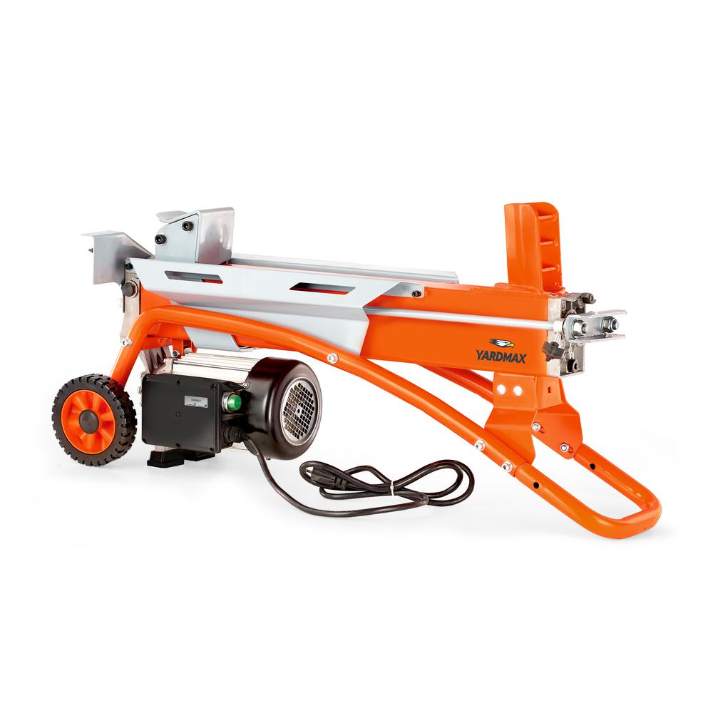 Electric Log Splitter Stand Tray Heavy Duty Wood Cutter Wheel Light