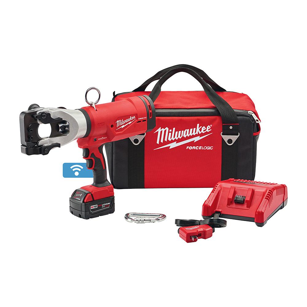 Milwaukee M18 18Volt LithiumIon Cordless FORCE LOGIC 1590 ACSR Cable