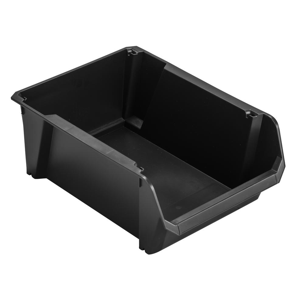 Stanley 12 in. Stacking Storage BinSTST55500 The Home Depot