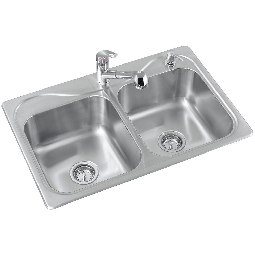 sterling kitchen sinks stainless steel        <h3 class=