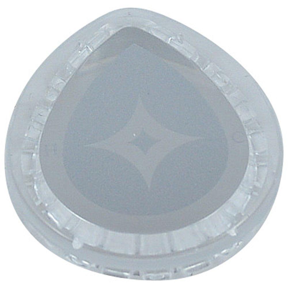 PartsmasterPro Index Button for Moen SingleHandle Faucets in Clear