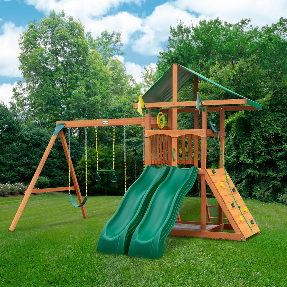 playset climbing wall