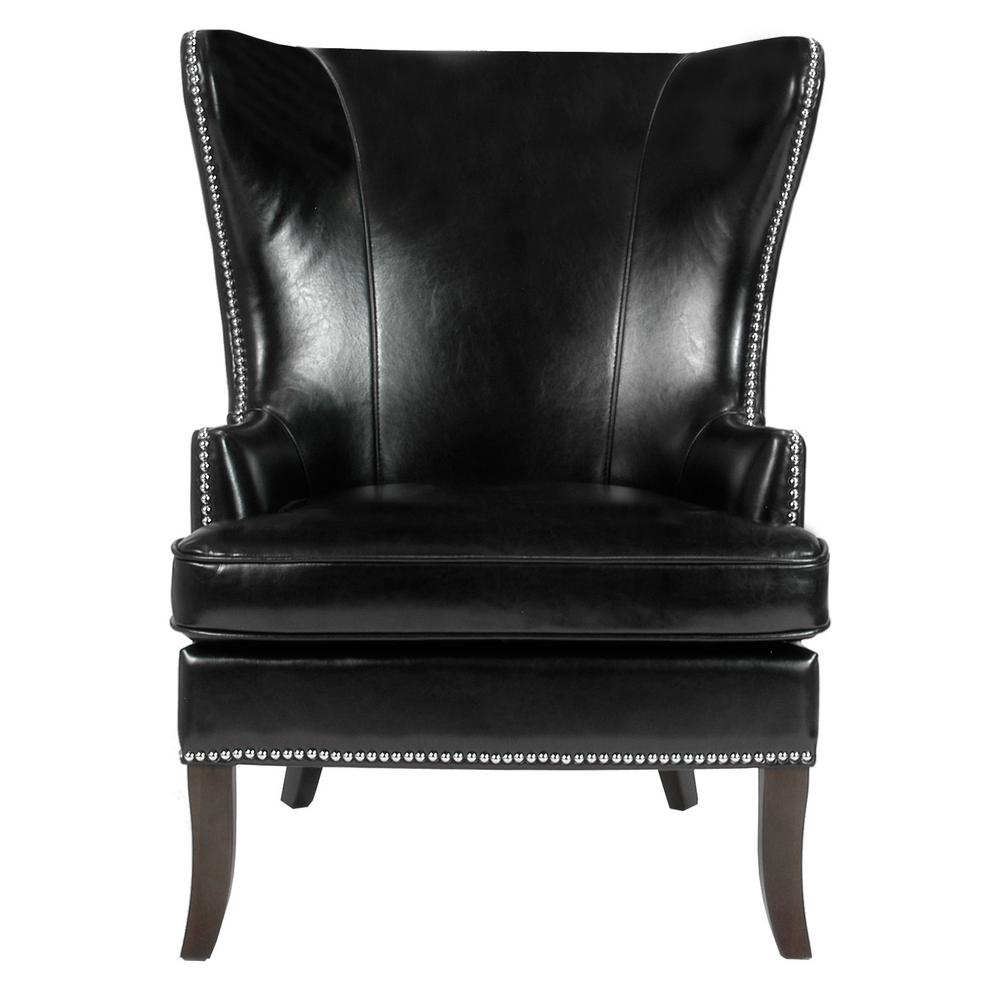 Black And White Wingback Chair Cheswold Wingback Chair