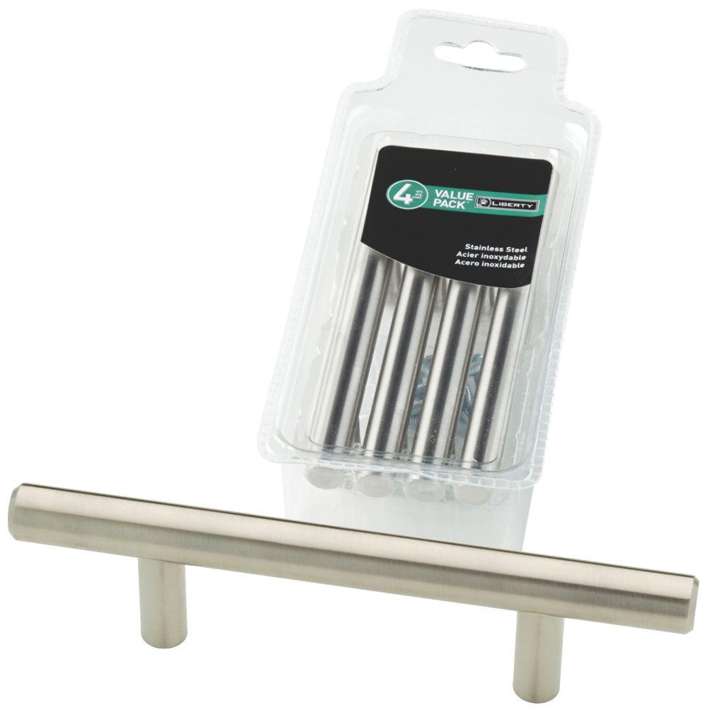 Liberty 3 In 76 Mm Center To Center Stainless Steel Bar Drawer