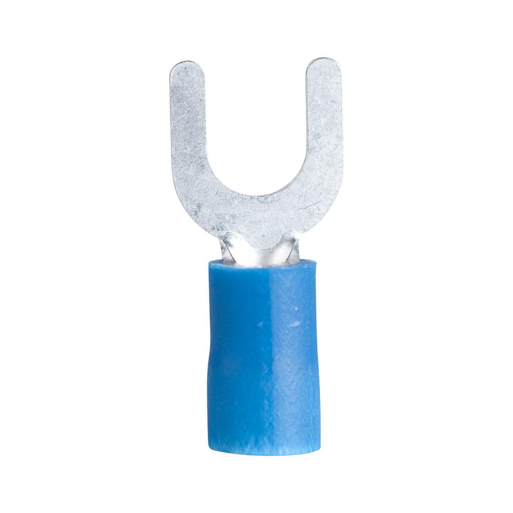 Gardner Bender 16-14 AWG 4-6 Stud Spade Terminal, Vinyl  